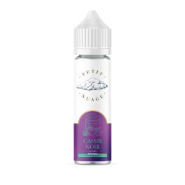 Cassis Noir Petit Nuage 60ml - Bubble Gum / Cassis / Menthol